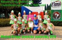 Nejmladší mažoretky DDM Jemnice - mistryně Evropy